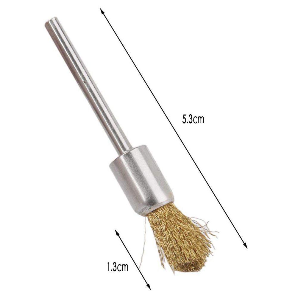 YCOC-Motorcycle Durable Polishing Rustproof Metallic Wire Brush Cleaning Tool S