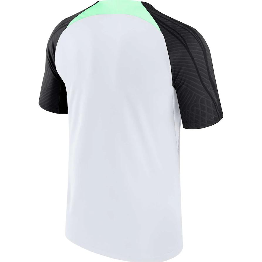 Nike Dri-Fit Logo Round Neck Short Sleeve Football Shirt Men Tops Gray DX3020-013