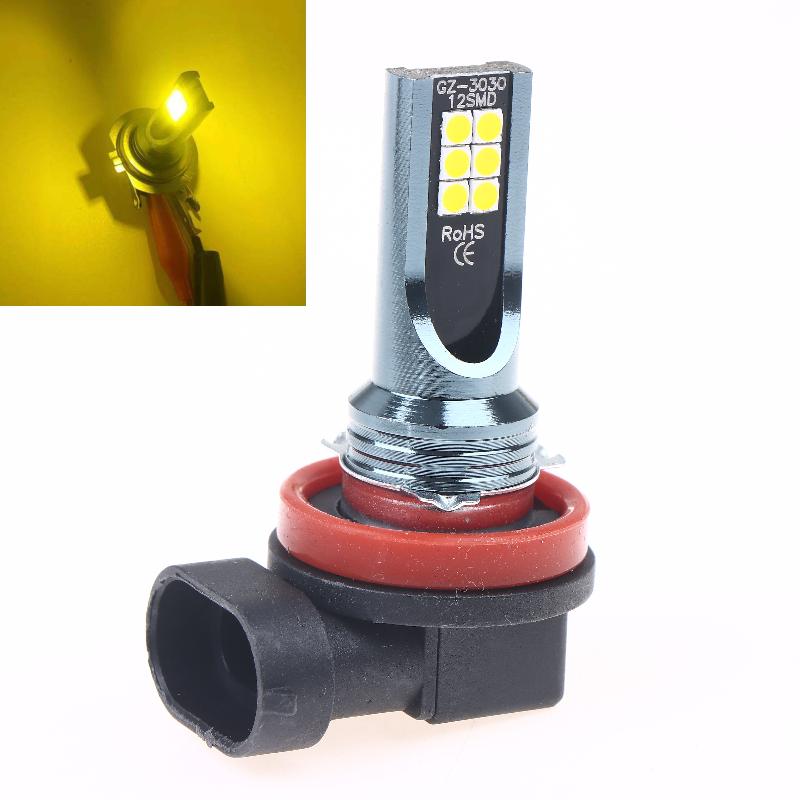 1 Stück H11 H8 H7 H4 LED Auto Nebelscheinwerfer Lampen DRL Motorrad Scheinwerfer Lampe Auto Fahr Scheinwerfer 6500K-7500K 12-24V 24W