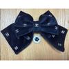 Used Current, Rare, Sold Out, Lowest Price, Authentic CHANEL Velvet Ribbon Barrette