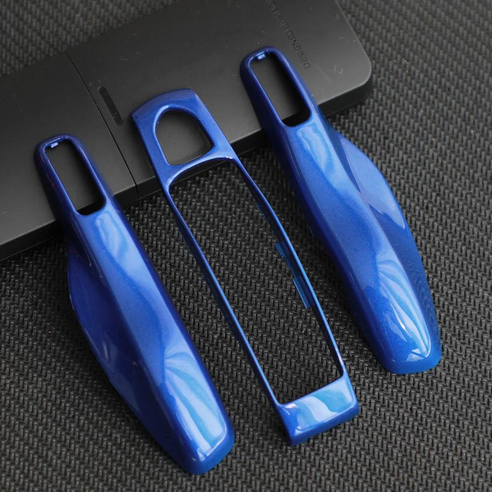 Auto Smart Remote Key Case Fob Covers Set Shell voor Porsche Panamera Spyder Carrera Macan Boxster Cayman Cayenne 911 970 981 991