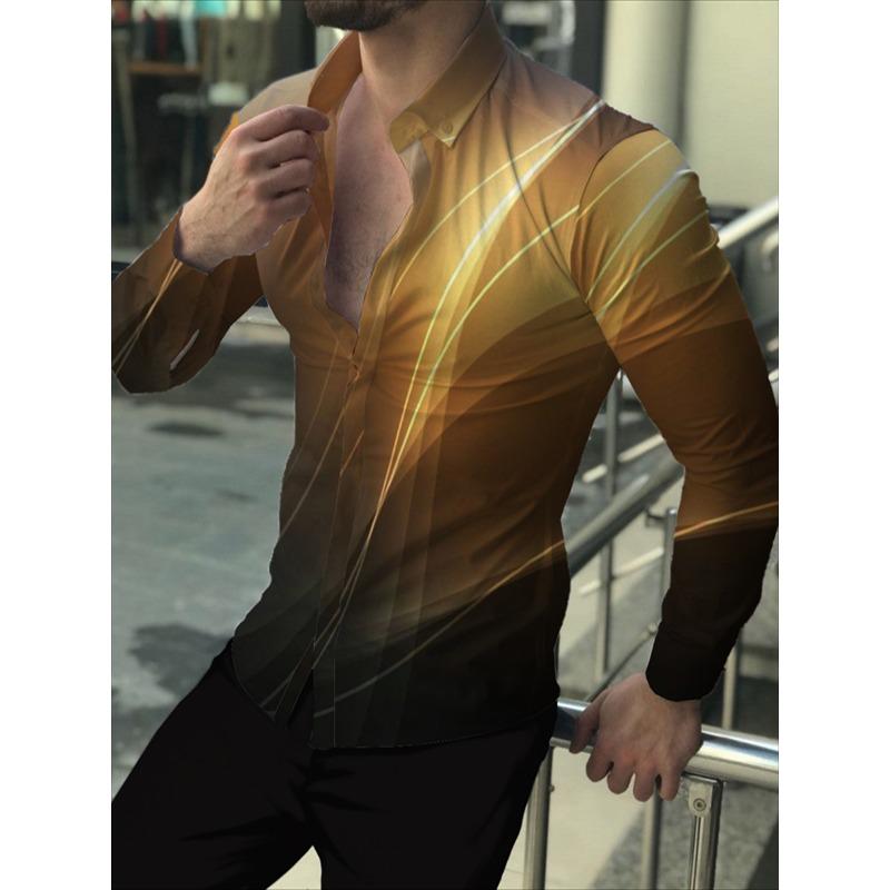 Men's Shirt Outdoor Casual Rose Geometric Figure Designer Design Stylish Comfortable Soft 2023 New Spring Summer Plus Size