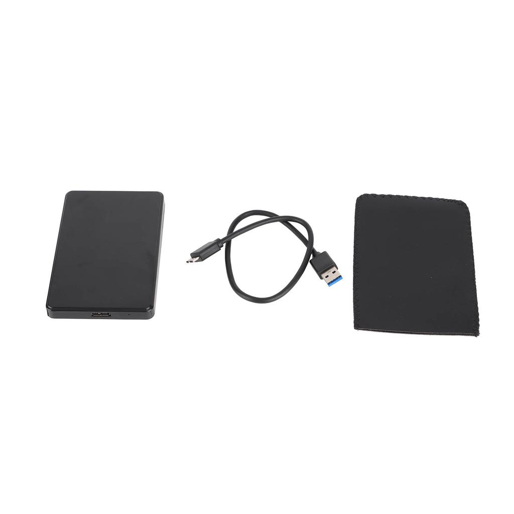 W25Q730M 2.5   USB3.0 For SATA Mobile Hard Disk Box Case HDD Enclosure Free Screw Support 2TB(Black) (Not Inclube Hard