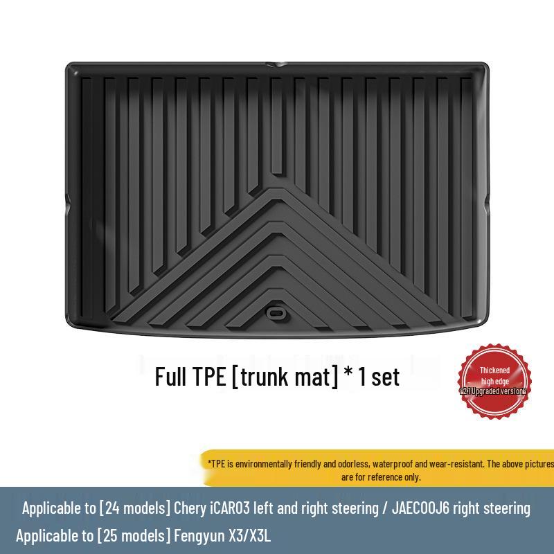 24 Chery ICAR03/JAECOO J6 TPE Floor Mats & Trunk Mats
