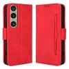 For Sony Xperia 1 VI Shockproof Case Multiple Card Slots Leather Phone Cover
