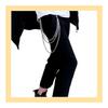 Triple Chain Belt for Hip Hop Dresses - Nikke Hip Hop Jeans (Silver)