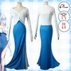 Genshin Impact Shenhe Outfits Fancy Costume Cartoon Game Cosplay Party Dress