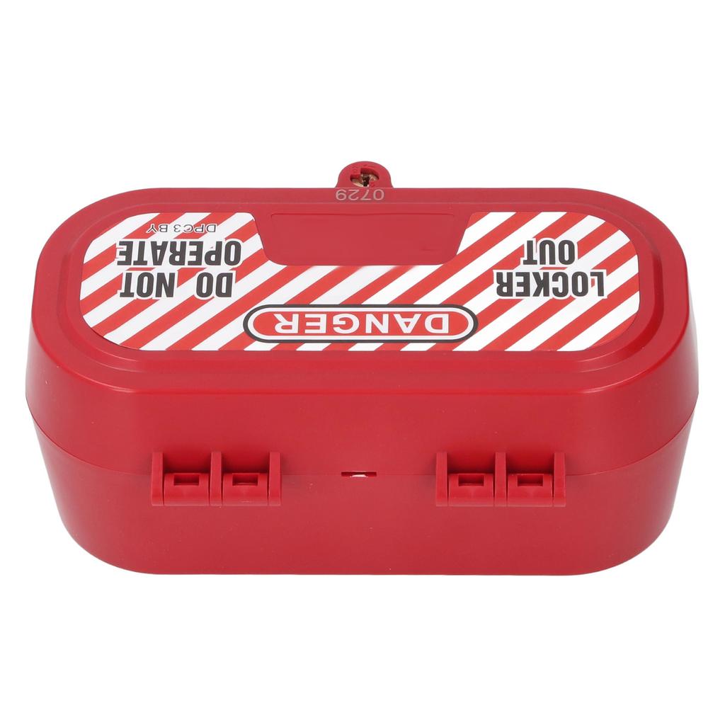 DPC3 Plug Lock Box with Keys and Tags Power Plug Security Lockout Device for Industrial Electrical