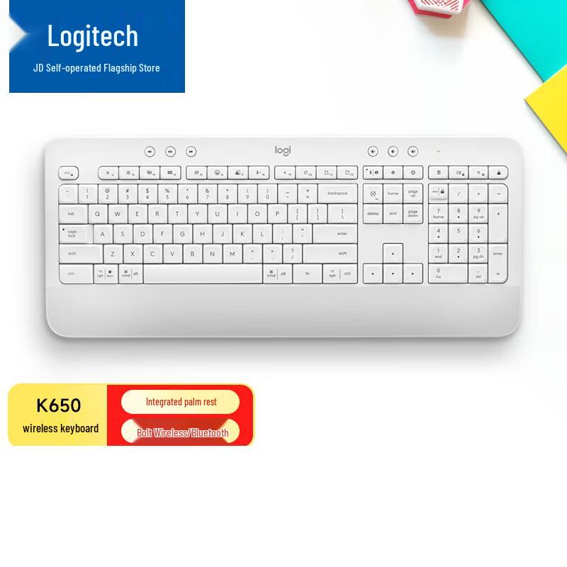 

Logitech Wave Keys K650 Wireless Ergonomic Keyboard