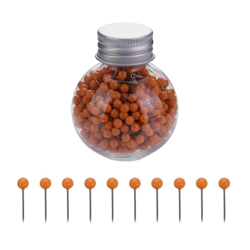 600x/Set Practical Pins with Head Straight Sewing Pins Quilting Pins for Fabric Craft Sewing Decorating Dressmaking