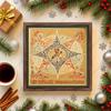 Decorative Painting of Orthodox icons,Consecrated Icon "The Burning Bush",Photo Frame painting,Christian Wall Art,20cm*20cm,Spiritual Decor Gift