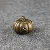 Antique Collection Pure Copper Pumpkin Small Teapot Mini Ornament Home Gift