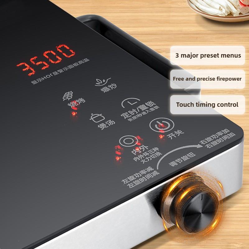 Commercial Small Desktop Ceramic Stove Household High Power Electric Stove Multifunctional Stir Fry Cooking Appliance