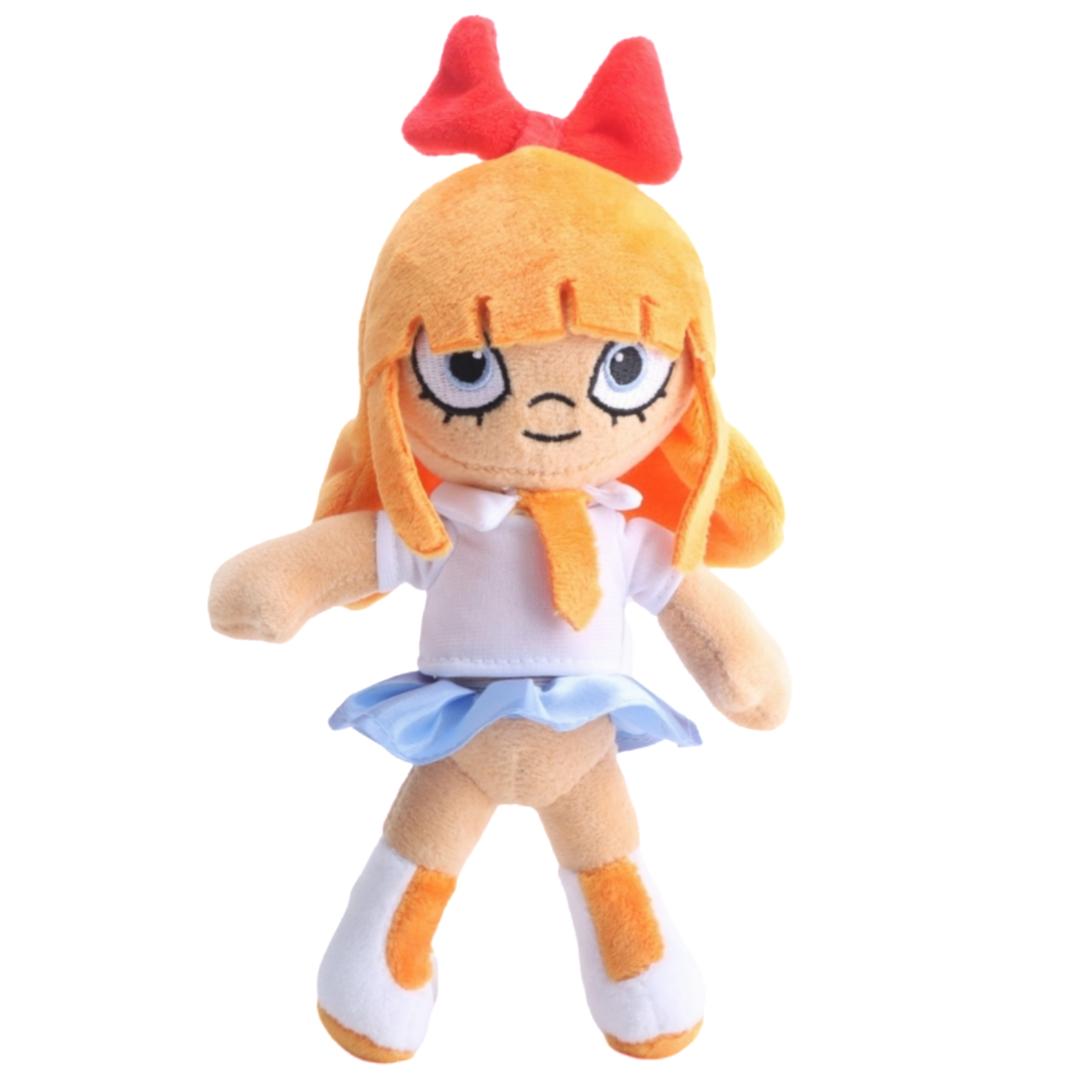 Kawaii Mijn Nederlandse Mymy Knuffel Meisje Met Oranje Haar Met Rode Strik Mymy Cartoonfiguur Knuffel Pluche Dier Voor Kinderen Verjaardagscadeau 20cm beige