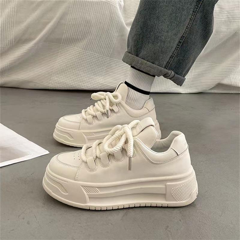 Dětské podzimní nové módní všestranné studentské ležérní plátěnky s vysokou podrážkou