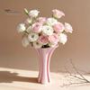 Artistic Plant Container Modern 3D Printed Vase, Flower Elegant Home Accents Table Centerpiece Vase for Artificial Plants, Fresh Flowers Stylish