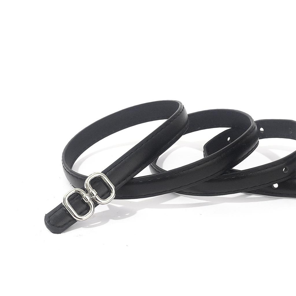 Design Niche Buckle Retro Skirt Coat Belt New Versatile Shirt Ins Small Belt Women