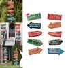 Christmas Party Yard Signs With Paper Stakes For Seasonal Event Guidance