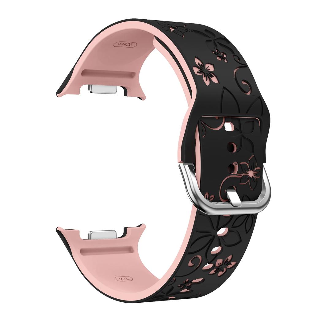Sport Band for Samsung Galaxy watch 8/8 classic 46mm 44mm 40mm Engraved Wristband Belt Bracelets Correa Galaxy watch 8 Straps