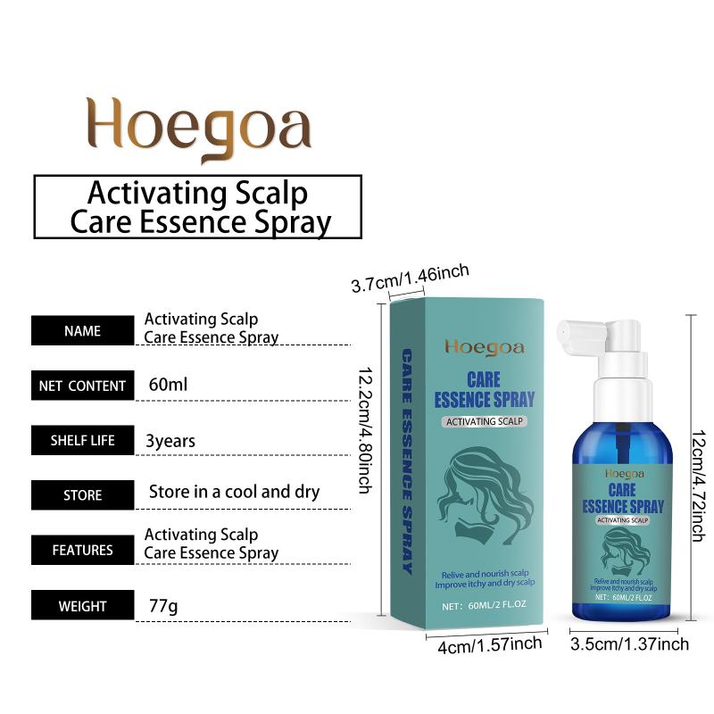 Itchy Scalp Care Serum Strengthen Hair Root Nourishing Repair Damaged Scalp Deep Hydration Massage 60ml