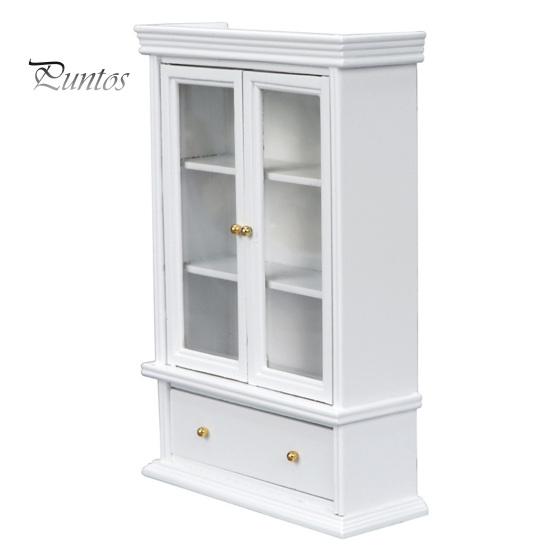 

1/12 мини-шкаф с двойной дверью, дизайн воображения, портативный миниатюрный шкаф, мебель, игрушка для домашнего декора белый