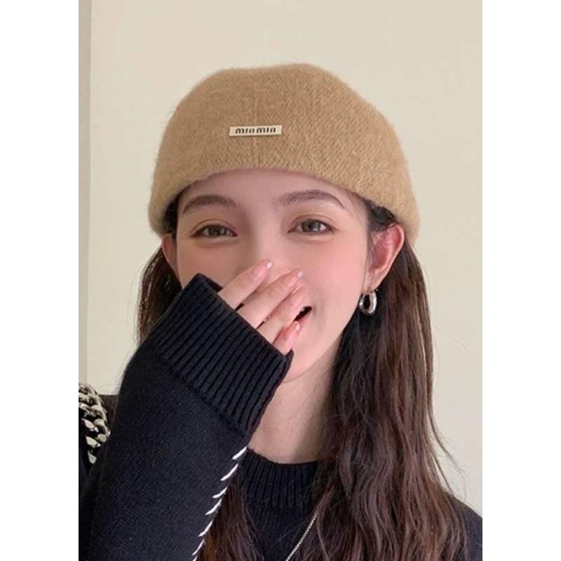 Uk Fashion Beret With Warm Breathable Material For Autumn Outdoor And Commuting