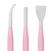 8Pcs Fondant Modeling Tools Safe Plastic Rich Style Detachable Head Cake Sculpting Tools for Home Kitchen DIY