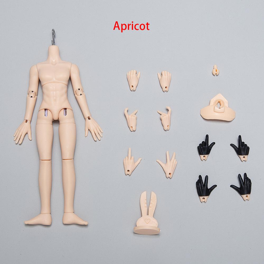 14cm Bjd S Hook Neck Card Body Doll Threading Rope 1/12 Bjd Doll Suti For Ob11, P10, Ymy, 1/12 Bjd Doll Head