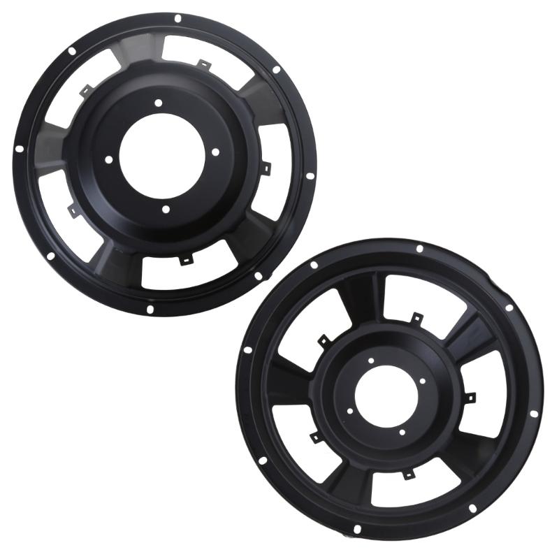 4/5/6,5/8/10/12 Zoll Lautsprecher Aluminium Rundbeckenrahmen Lautsprecherkorb Subwoofer-Halter Reparaturteile Zubehör