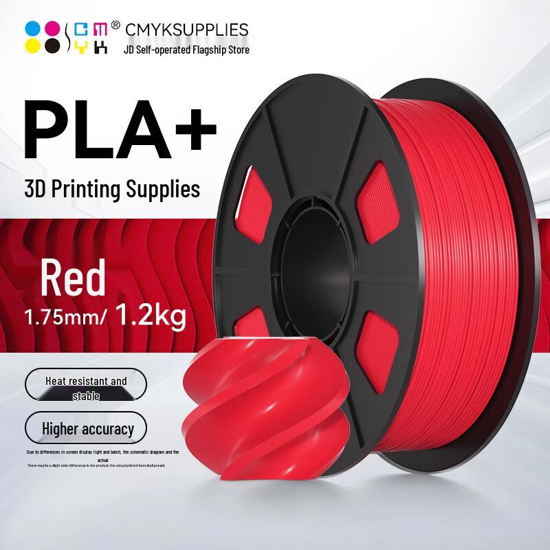 CMYKSUPPLIES Νήμα Εκτυπωτή 3D PLA+, 1,75mm Βύσμα CN (περιλαμβάνεται αντάπτορας)