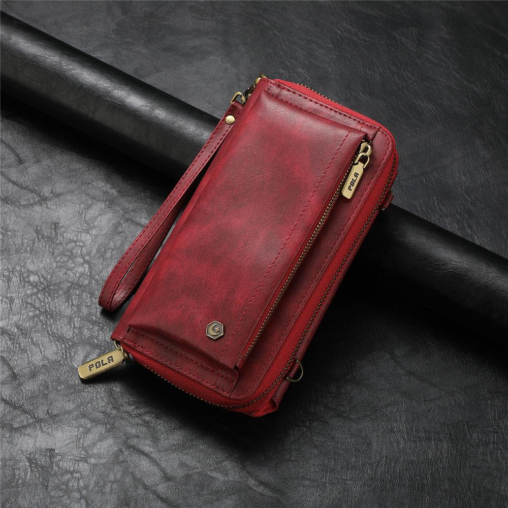 

Магнитный съемный кошелек-кроссбоди кожаный чехол для iPhone 16 15 14 Plus 13 12 11 Pro Max XR XS 7 8 Plus обложка с держателем для карт For iPhone 16Pro Max