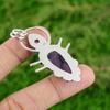 Natural Star Amethyst Pink Topaz New Sister Pendant Jewelry 925 Sterling Silver