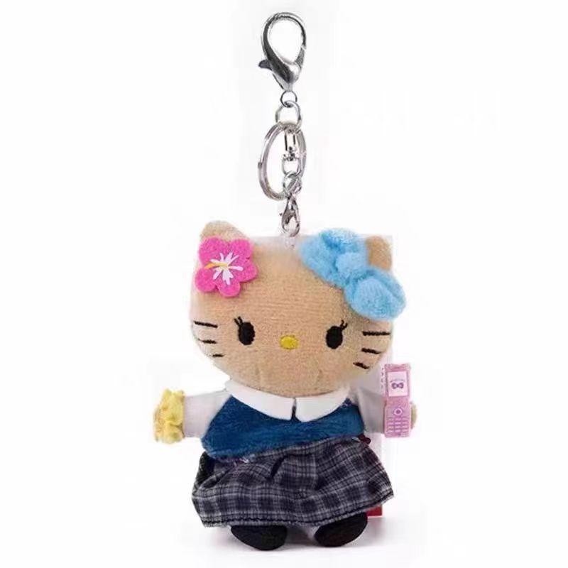 Repipi Cat Plush Keychain With Pizza Design For Bag And Car Accessories