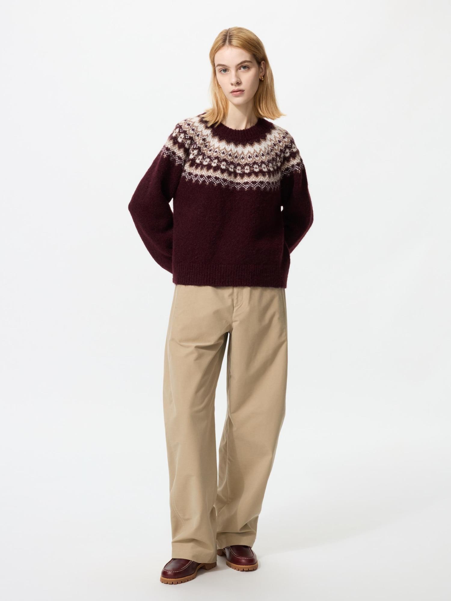 

Длинные брюки-бочки Uniqlo Japan Jersey 32 BEIGE/L