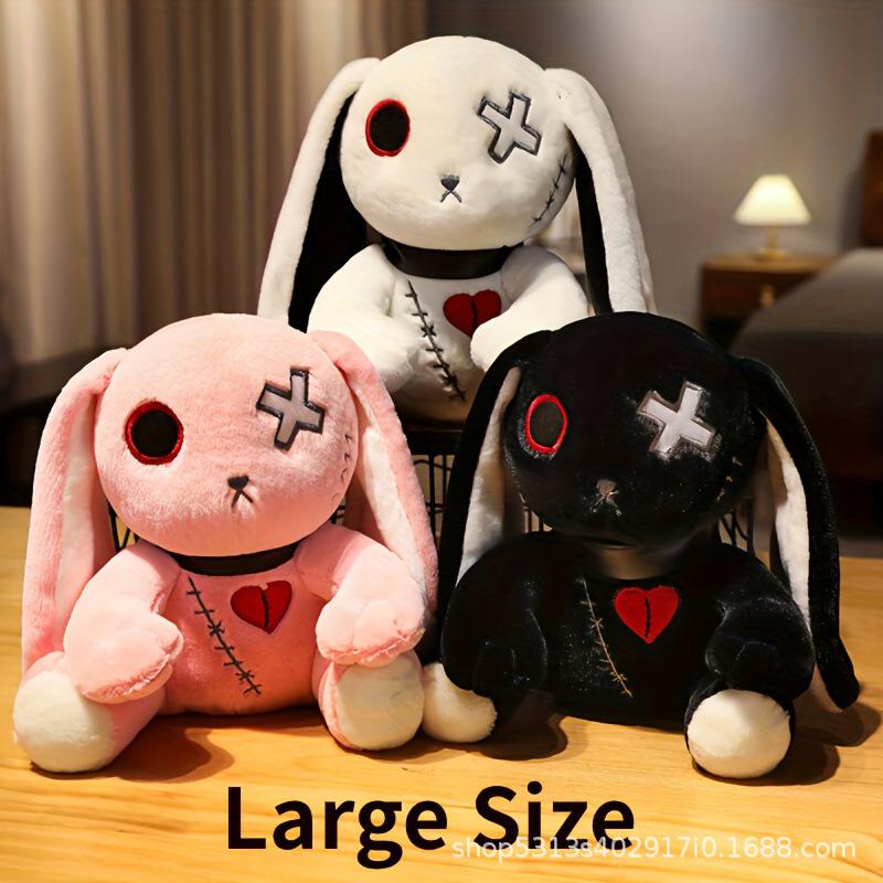 Multicolor Halloween Dark Rebirth Rabbit Plush Doll