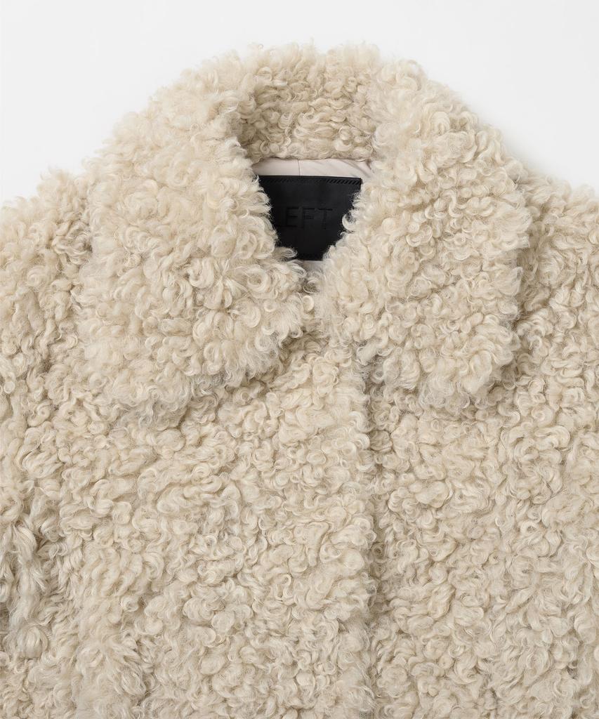 Leftseoul Shearling Fur Jacket [Ivory]