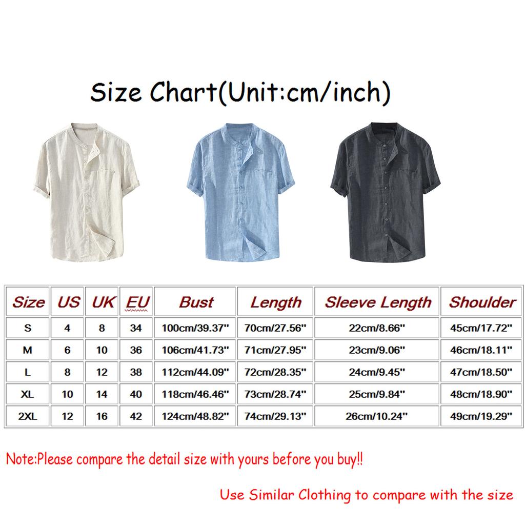 Men Casual Loose Short-sleeved Fashion Summer Beach Quick-drying Shirt