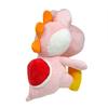 Super Mario Official Plush Toy, Sitting Yoshi, Approximately 42cm (Pink Yoshi)