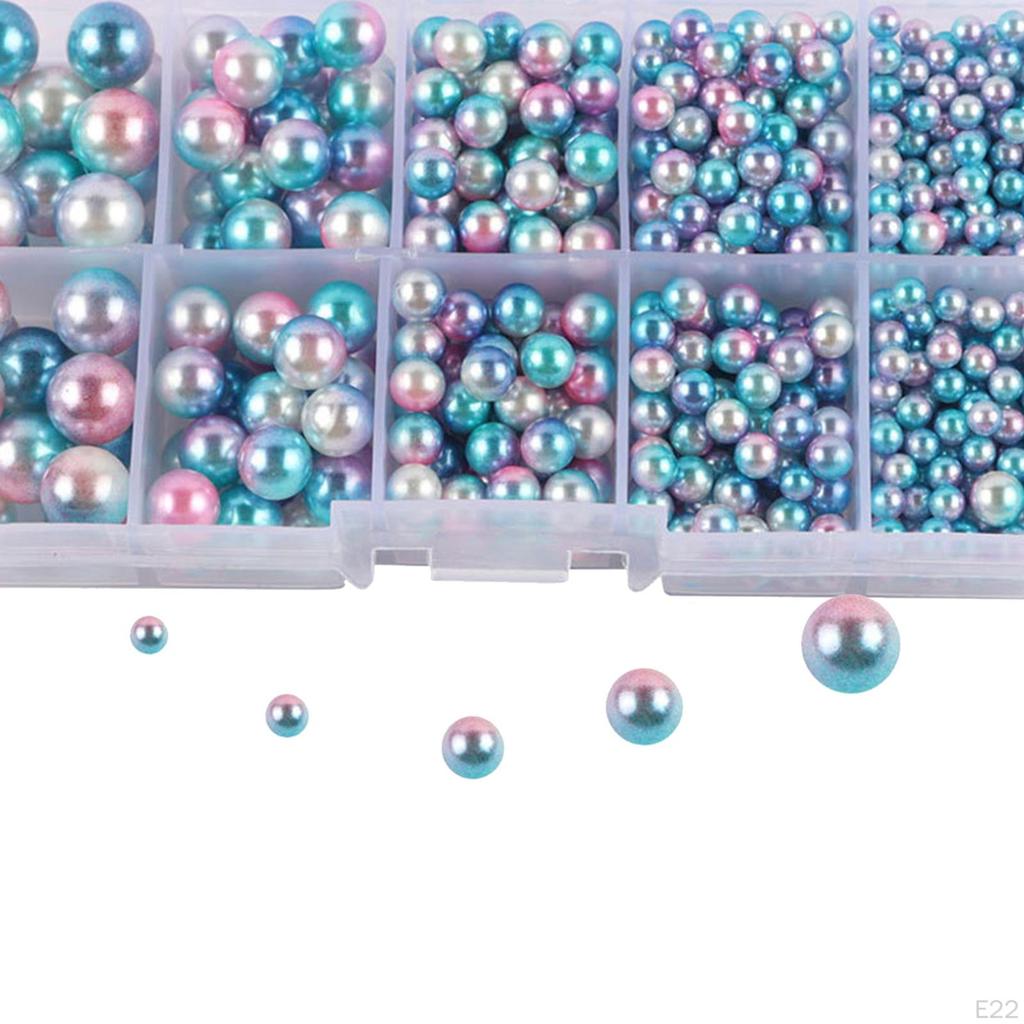 , Loose Beads Home Decor DIY Supplies No Hole Undrilled for Bead Setting Machine Crafts