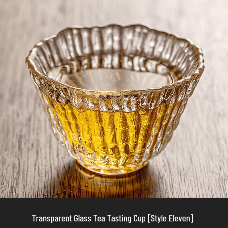 Baizi'en Kung Fu Glass Tea Cup Set