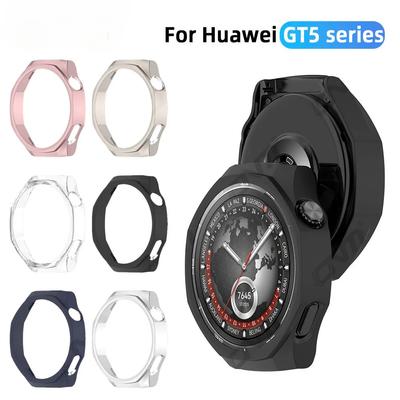 Case for Huawei Watch GT 5 Pro 41/42/46mm Smart Watch PC Hard Protective Cover Anti-scratch Bumper Shell Huawei GT5 Accessories
