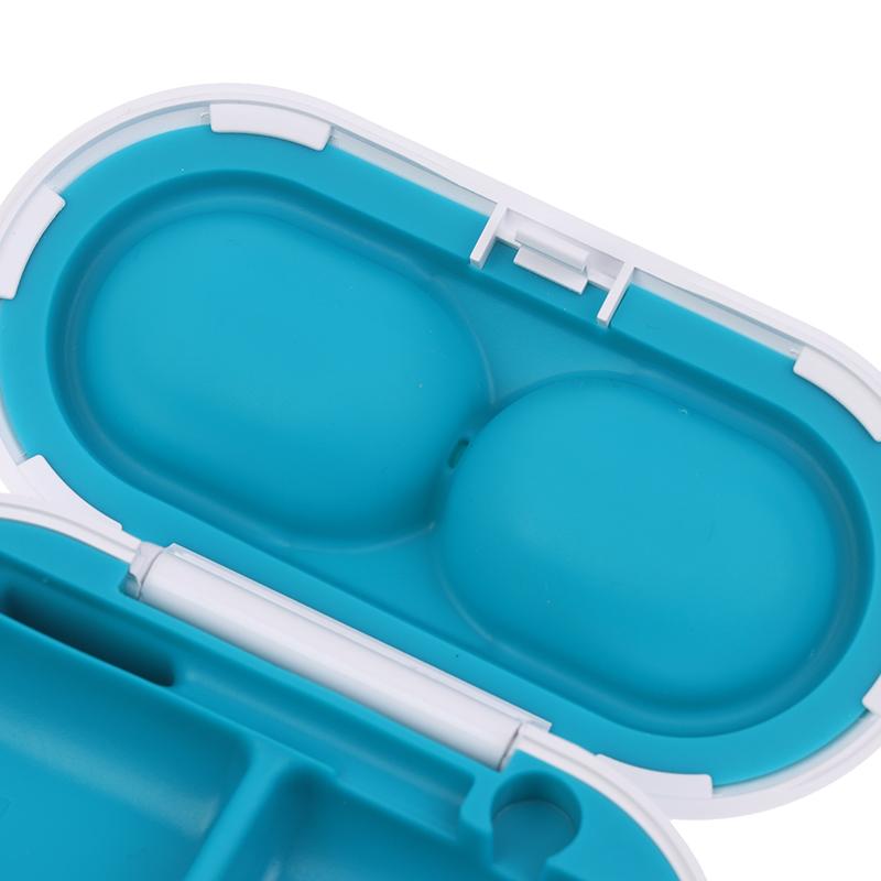 Hearing Aid Case Portable Hearing Aid Hard Protective Hard Storage Box Organizer For Sound Amplifier Hearing Aid Accessories