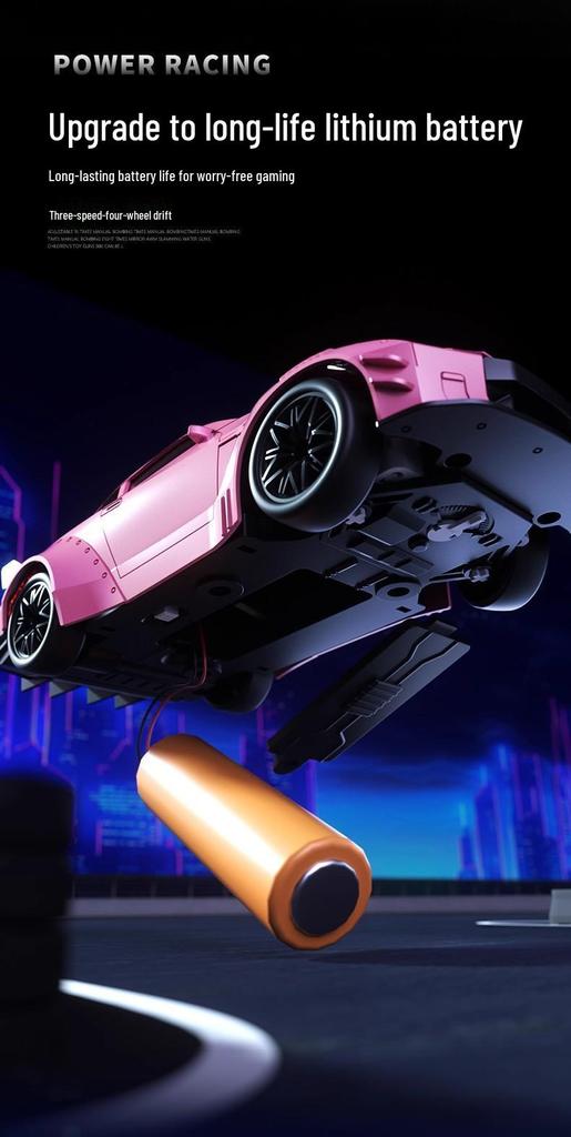 High-Speed RC Drift Sports Car: Four-Wheel Drive Toy for Boys & Kids