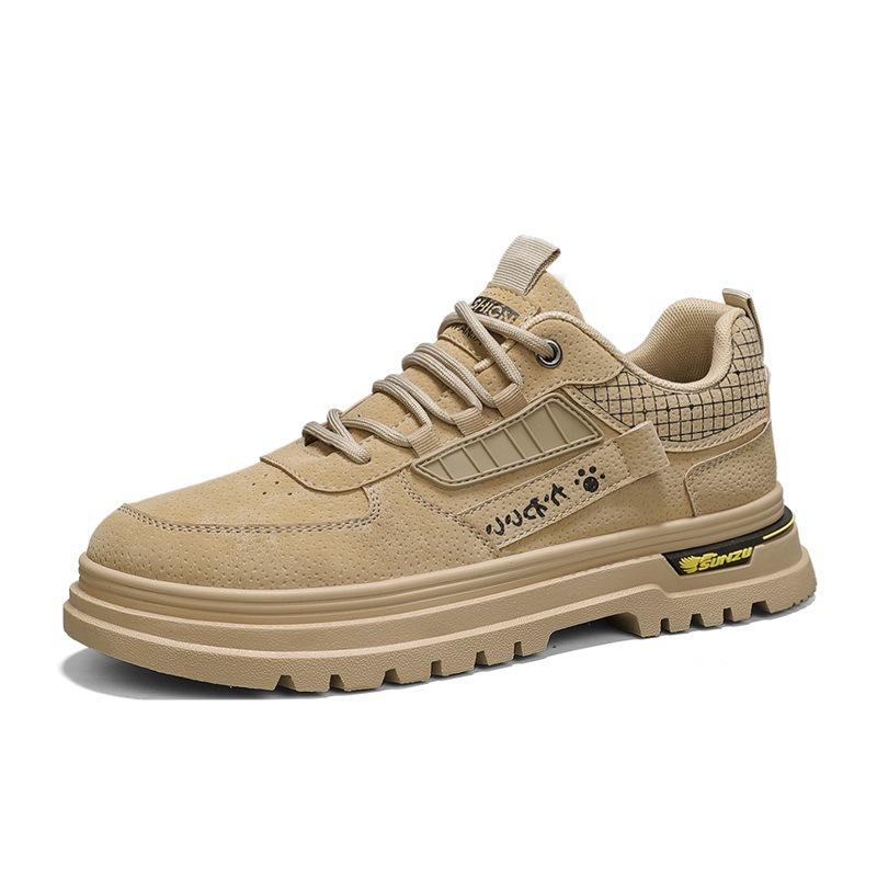 

Мужская обувь осень новая износостойкая уличная спортивная рабочая страховочная повседневная ретро низкая посадка рабочая модная обувь 44 хаки