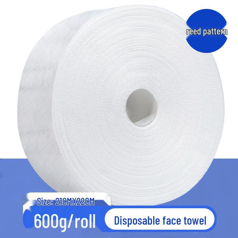 Extra Thick Pure Cotton Face Towel Roll - Large, Soft, Disposable 20*24cm for Beauty Salons