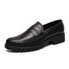 Men Oxfords Luxury Brand Penny Loafers Men Casual Shoes Leather Dress Shoes Big Size Brogue Carving Driving Party Shoes for Men