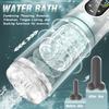 Automatic Male Masturbator - 7 Pleasure Modes (Sucking/Vibrating/Pumping) Rechargeable Penis Pump, Hands Free Adult Sex Toys