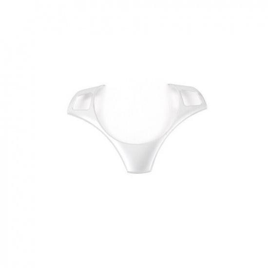 Steering Wheel Border Strip Cover Trim 2005-12 For BMW 3-Series E90 Matte Silver