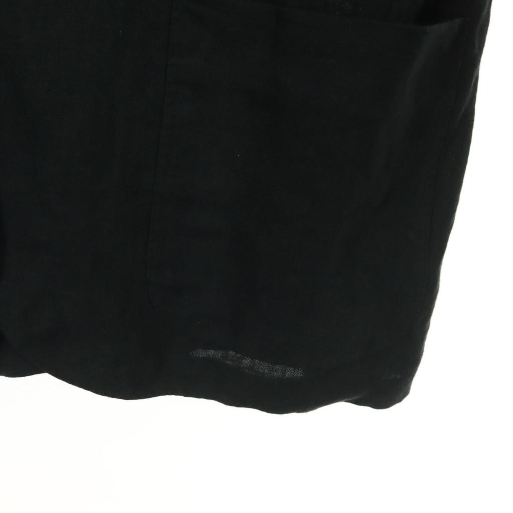 UNITED ARROWS TOKYO Leinen Langarm Dünne maßgeschneiderte Jacke 50 Schwarz Herren Gebraucht