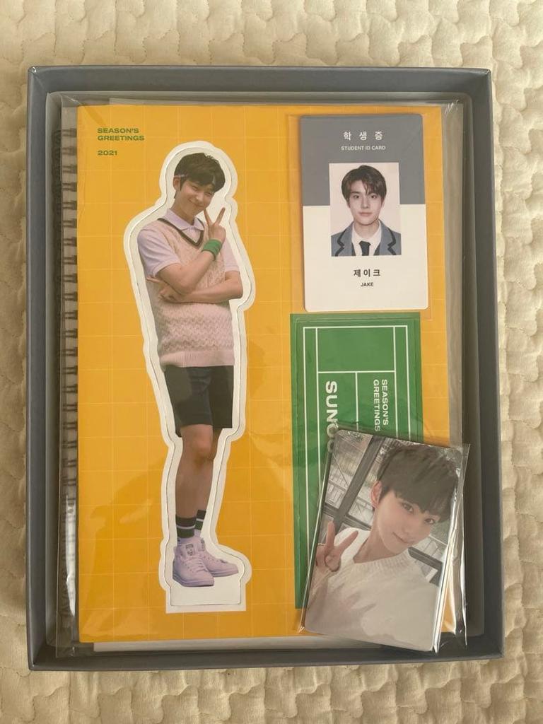 [USED] ENHYPEN Seagreen 2021 Jake Sunwoo